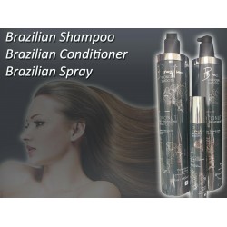 BRAZILIAN Shampoo, Conditioner, Protect Finishing Spray Coconut Prep Hydrating