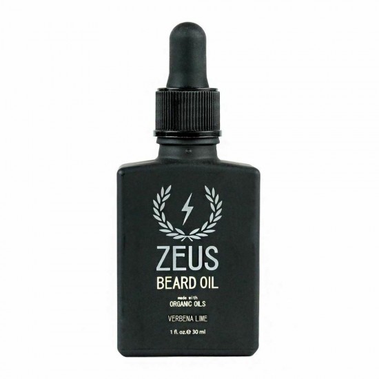 Zeus Ultimate Beard Care Kit, Verbena Lime Scent, Best Beard Tools + Care Items