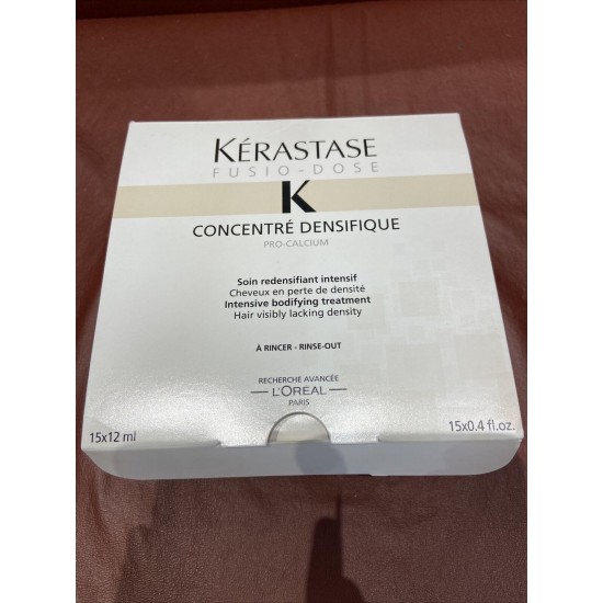 KERASTASE Fusio Dose Concentre Densifique Box With Sprayer /Applicator 15 X 12ml