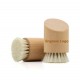 Customize Logo-Beech Wood Handle Woolen Bristle Brush Face Brush Makeup Tool