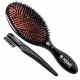 Hairbrush Oval Cushion Hairbrush, Ruby CSML Large