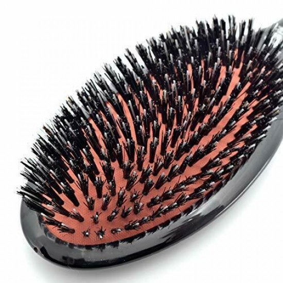 Hairbrush Oval Cushion Hairbrush, Ruby CSML Large