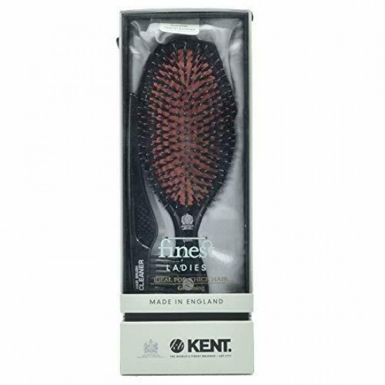 Hairbrush Oval Cushion Hairbrush, Ruby CSML Large