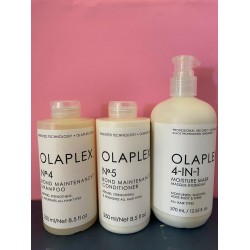 Olaplex Bond Maintenance No4 Shampoo, No5 Conditioner & 4in1 Moisture Mask New