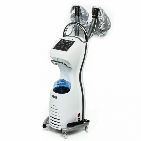 700W Stand Salon Equipment Anion Hair Color Processor Nano Hair Steamer Machine