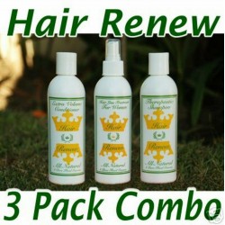 *NEW* WOMEN HAIR RENEW ® female hair growth regrowth treatment shampoo condition