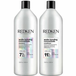 Redken Acidic Bonding Concentrate Shampoo and Conditioner LITER SET 33.8oz EACH