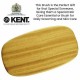 Finest Men's Military Style Hair Brush - Satin and Beechwood Travel Size MS23D