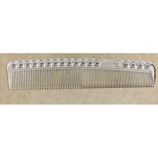 NEW Vintage Dupont BRUSH & COMB VANITY SET Nylon Bristles Clear Lucite NOS