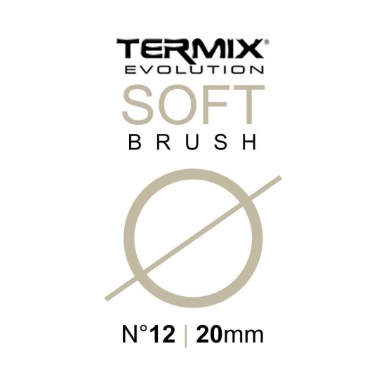 TERMIX Evolution SOFT Hair Brushes For Fine Hair - CHOOSE BRUSH SIZE