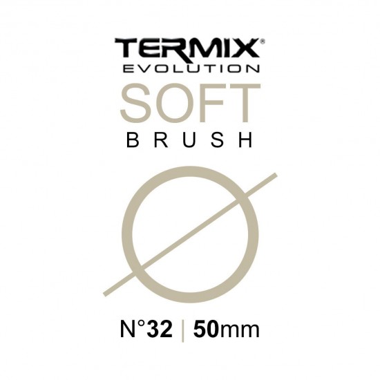 TERMIX Evolution SOFT Hair Brushes For Fine Hair - CHOOSE BRUSH SIZE