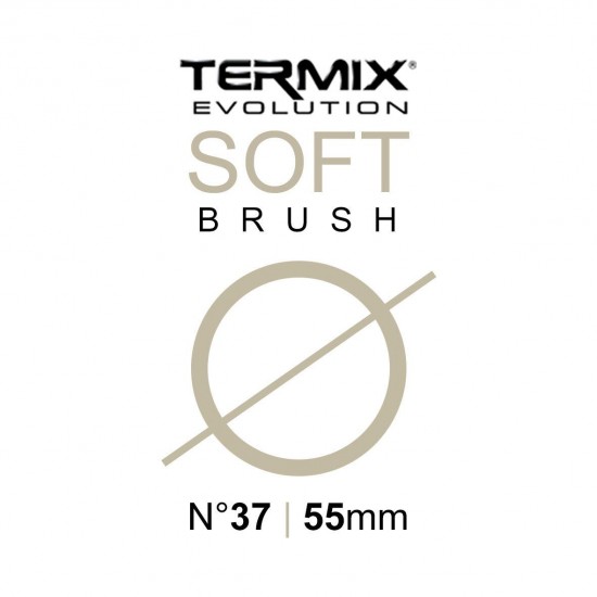 TERMIX Evolution SOFT Hair Brushes For Fine Hair - CHOOSE BRUSH SIZE