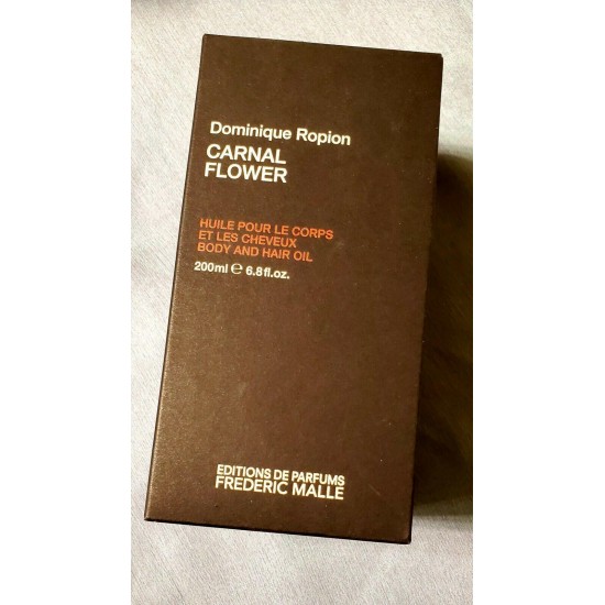 Frederic Malle Carnal Flower Body and Hair Oil sealed 200 ml New in Box RV $190