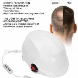 94pcs Lamp Beads Red Light Therapy Hair Loss Treatment Device Hair Growth Helmet