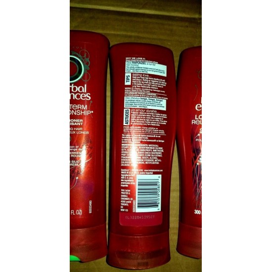 4 x Herbal Essences Long Term Relationship Conditioner W Red Raspberries & Silk