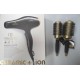 Olivia Garden Ceramic Ion Professional Hair Dryer + 2 Free Thermal Brushes Deal