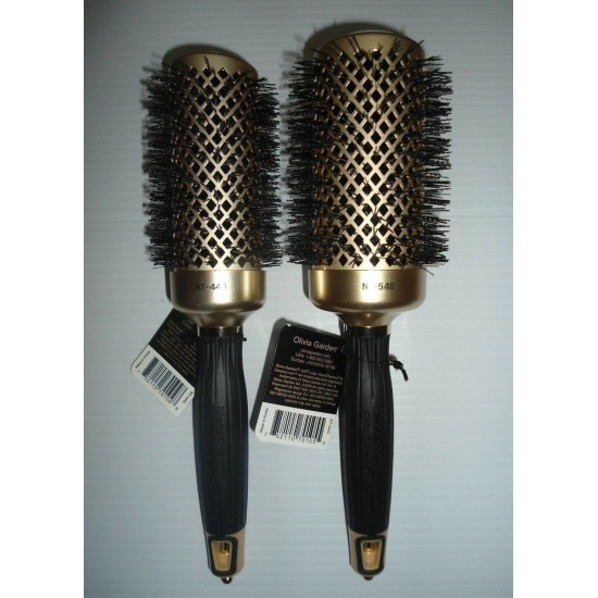 Olivia Garden Ceramic Ion Professional Hair Dryer + 2 Free Thermal Brushes Deal