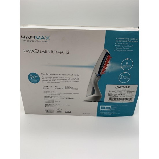 HairMax Ultima 12 LaserComb Hair Growth Device