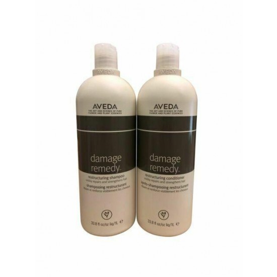 Aveda Damage Remedy Shampoo & Conditioner 33.8 Oz Duo Set