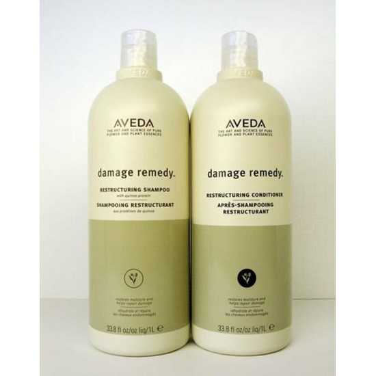 Aveda Damage Remedy Shampoo & Conditioner 33.8 Oz Duo Set