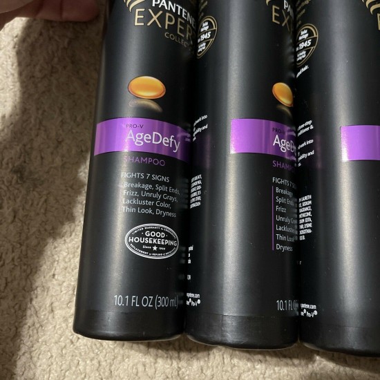 6 Pantene Expert PRO-V Age Defy 3 Shampoo 10.1 Fl Oz 3  Conditioner 8.4 Fl Oz