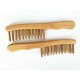 Customize Logo-Beech Wood Combs Wide Tooth Hair Comb Beard Care Comb Brush