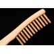 Customize Logo-Beech Wood Combs Wide Tooth Hair Comb Beard Care Comb Brush