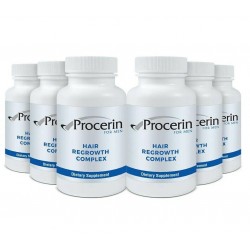 Procerin For Men Natural Supplement DHT Blocker Regrowth Hair Loss - 6 Bottles