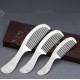 Chinese Retro S999 99.9% Silver Comb Hair Brush Handmade Engrave Artware