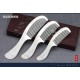 Chinese Retro S999 99.9% Silver Comb Hair Brush Handmade Engrave Artware