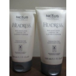 2x Nexxus Headress weightless Leave-in-Conditioner 5.1 Oz