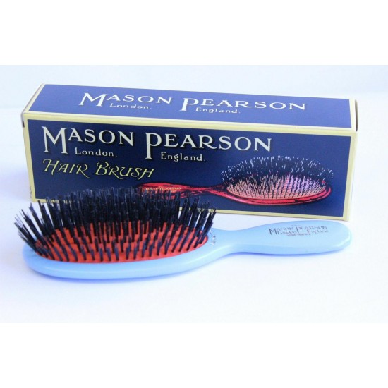 Mason Pearson SB4 Pure Bristle Pocket Sensitive Hairbrush - Blue