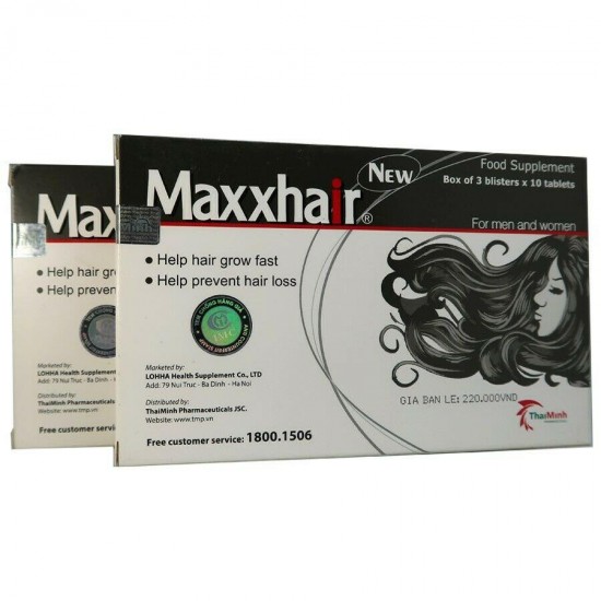 Maxxhair Vietnam Helps For Hair Strong Enhances, Prevent hair loss