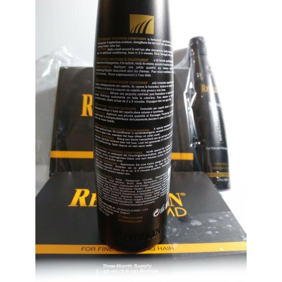 Revivogen MD Scalp Therapy Six Month Supply Set Fine & Thinning With Conditioner