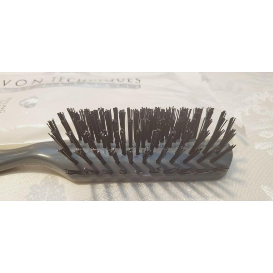 NEW Avon Flair Styler Gray Brush Hair FULL SIZE C1997 *Please Read