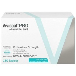 100%Authentic VIVISCAL PROFESSIONAL PRO Hair Pills 180 X2+20FREE=380 tablets