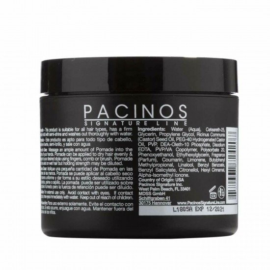 Pacinos Pomade -Firm Hold 4 Ounces 20 Pack