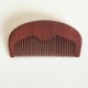 Cutomize Logo-Red Wood Beard Fine Tooth Beard Care Combs Wooden Comb