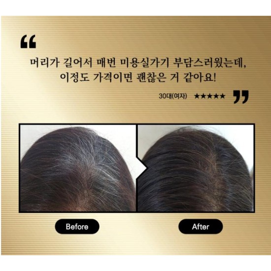 MODAMODA Pro Change Black Shampoo 300g x 2ea Darkening Gray Hair K-Beauty