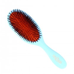 Mason Pearson B3 Handy Pure Bristles Hairbrush - Blue - Made in England