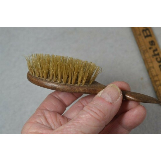 old early period mirror bristle brush Shaker Community original rare 19th 1800