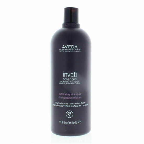 AVEDA InvaTI Advanced Solutions for Thinning Hair Exfoliating Shampoo 33.8oz New