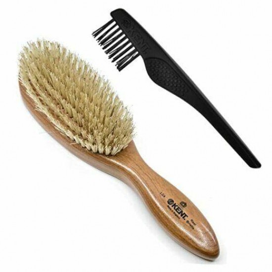 LC4 Finest Hair Brushes for Women Detangler Dry Brush Made of Cherrywood -