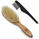 LC4 Finest Hair Brushes for Women Detangler Dry Brush Made of Cherrywood -