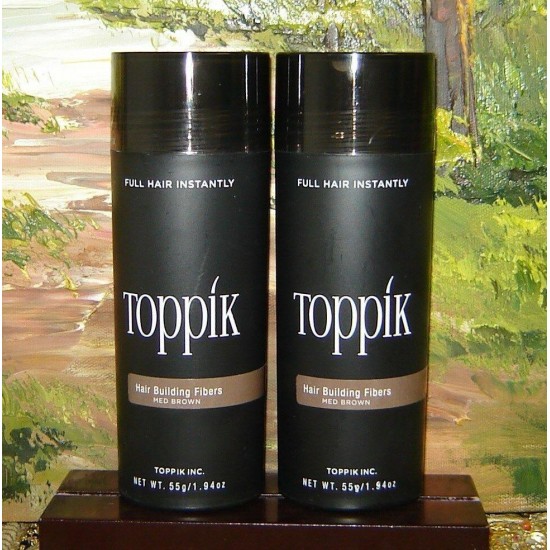 --2--TOPPIK MEDIUM  BROWN  GIANT 55 gr or 1.94 oz NEW, FRESH! FASTEST SHIP!