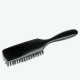 Premium Ebony Wood Hair Brush with 100% Boar Bristle, Hand-Made in Germany, ZEUS