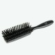 Premium Ebony Wood Hair Brush with 100% Boar Bristle, Hand-Made in Germany, ZEUS