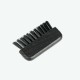 Premium Ebony Wood Hair Brush with 100% Boar Bristle, Hand-Made in Germany, ZEUS