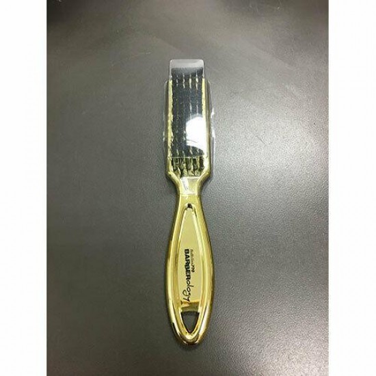 BaByliss PRO Barberology Gold Trio Mix; Styling Comb, Fade Brush, Hair Clip -NEW