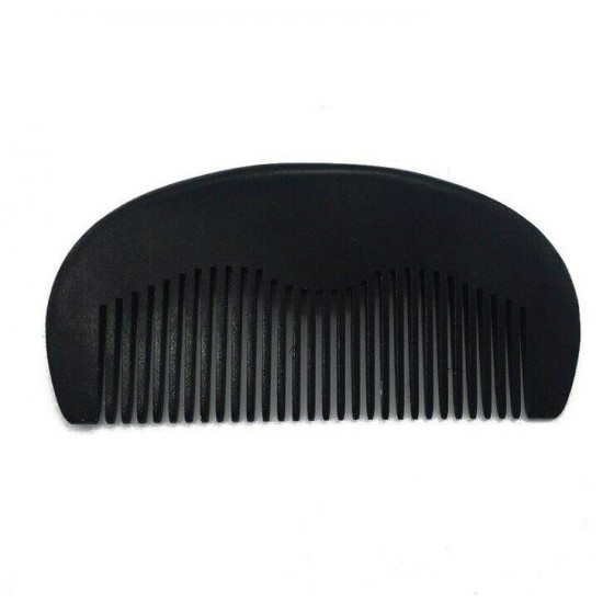 Beard Care Comb Fine Tooth Black Beard Combs Wooden Comb Custom LOGO